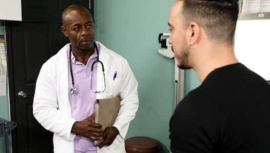 A doctor’s appointment turning to an anal BBC Romp