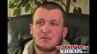 Gay amateur dude loves jerking off and we watch him do it