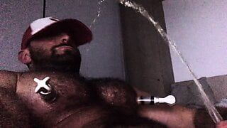 Hairy Hunk Pig – Pumped Nipples and Piss