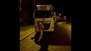 Naked Flashing and Walking Outdoor and Risky Places