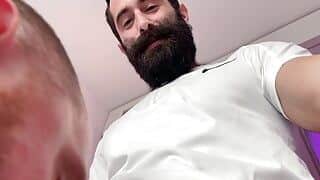 picking up a stranger in the hotel lobby