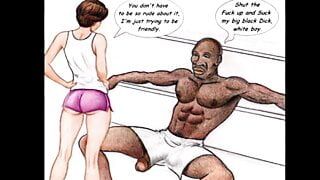 Sissy toon craves bbc