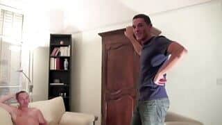 So sexy young straight dude fucked by the pornsar Greg CENTURI for casting porn