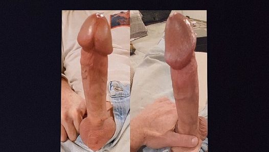 Solo male big cock soft to hard big dick huge cock accidental cumshot oops big cumshot