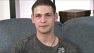 Straight firsttimer kisses, sucks and fucks with gay sweetie