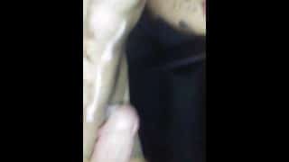 Straight Guy jerking in my car