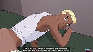 XXX-Men Evolution EP 01  – visiting the fraternity of straight guys – bara. Yaoi hentai